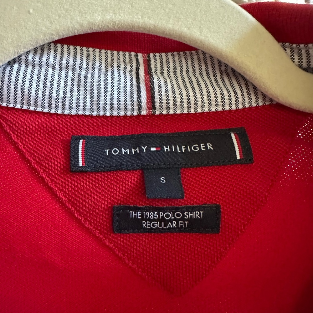 Tommy Hilfiger Classic Red Polo